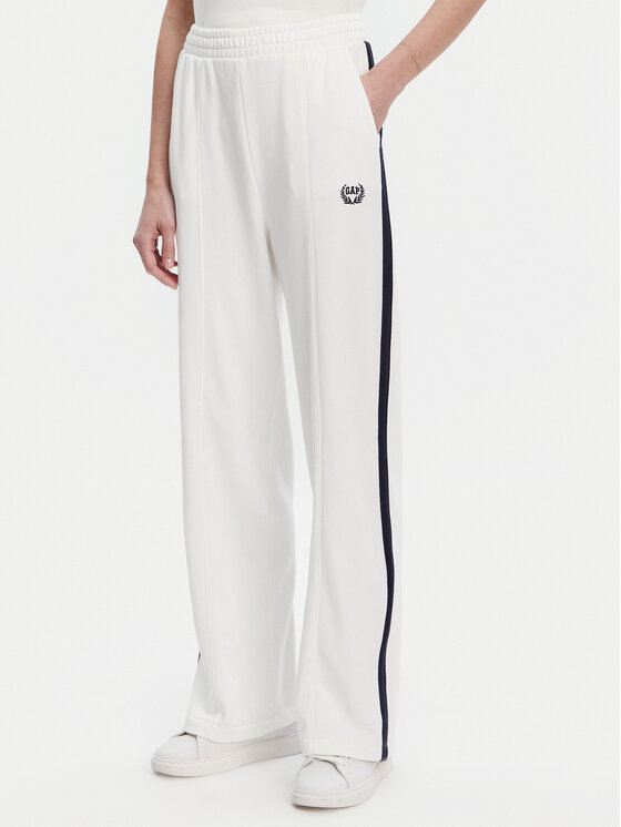 Gap Sportinės kelnės · Balta · Regular Fit
