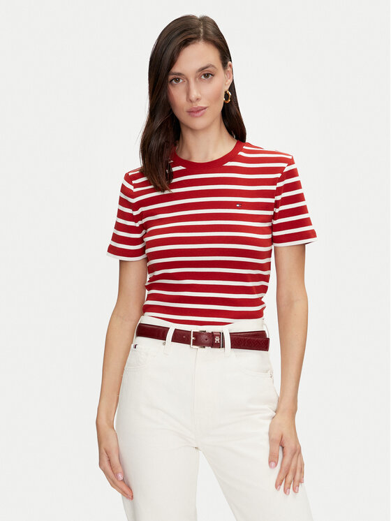 Tommy Hilfiger Marškinėliai · Raudona