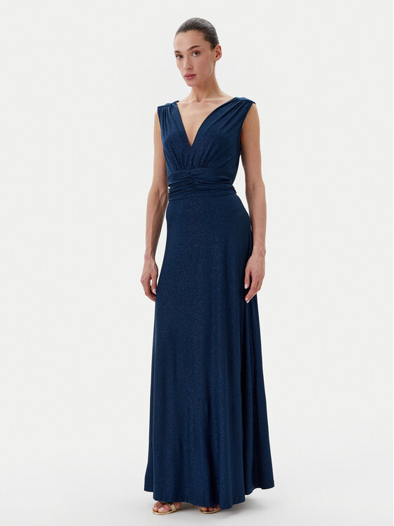 Rinascimento Vakarinė suknelė · Tamsiai mėlyna · Maksi