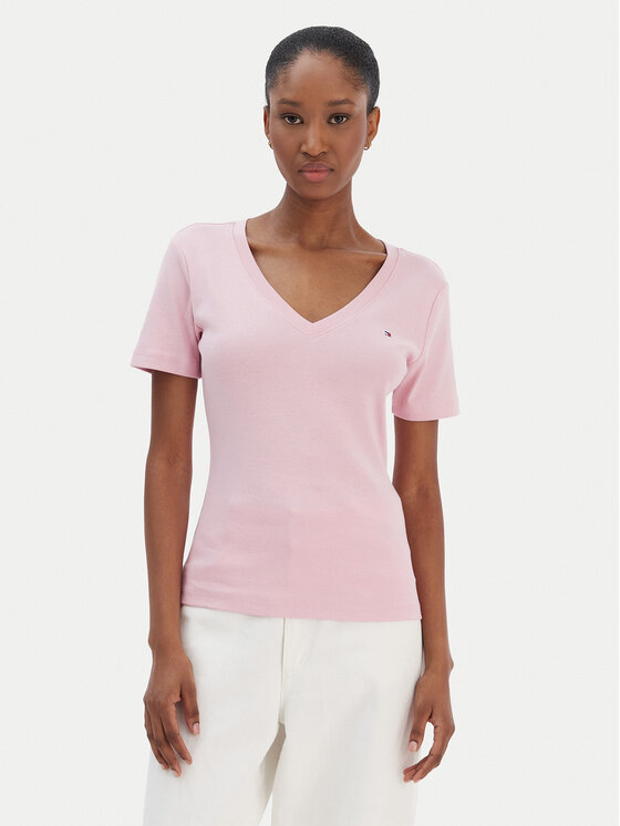 Tommy Hilfiger Marškinėliai · Rožinė