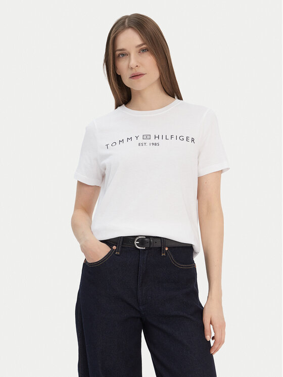 Tommy Hilfiger Marškinėliai · Balta