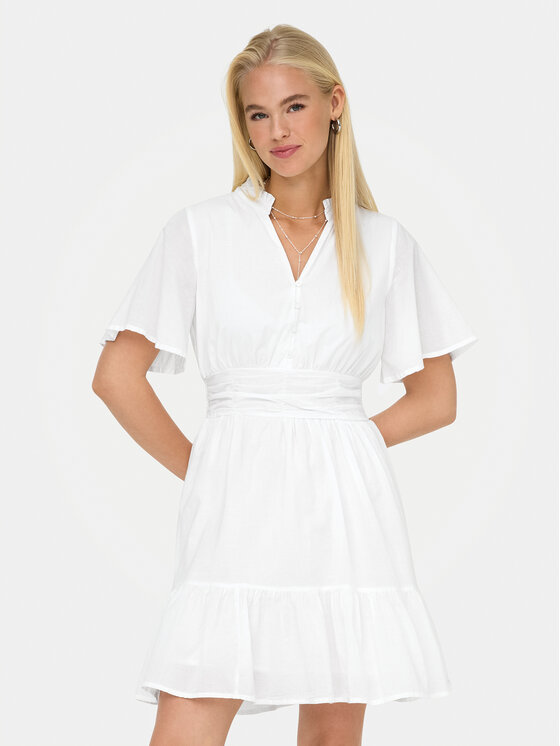 Kodas SUN15 ONLY Kasdieninė suknelė · Balta · Mini