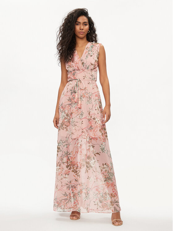 Guess Kokteilinė suknelė · Rožinė · Maksi