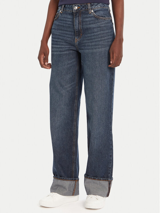 HUGO Džinsai · Tamsiai mėlyna · Regular Fit