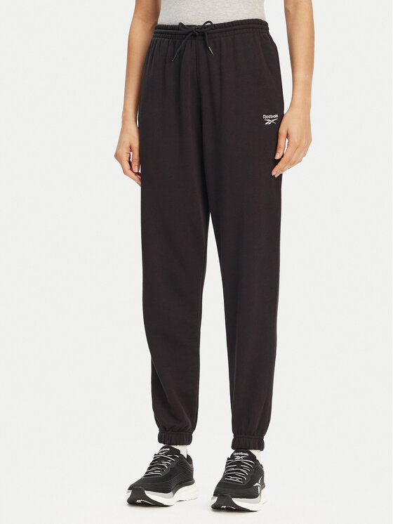 Reebok Sportinės kelnės · Juoda · Regular Fit