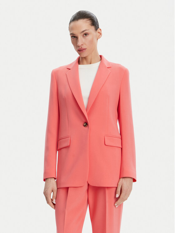 BOSS Švarkas · Rožinė · Regular Fit