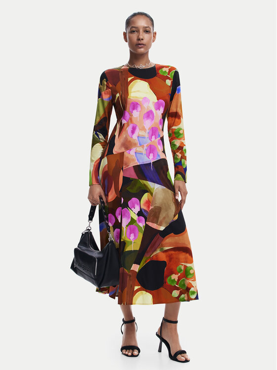 Desigual Kasdieninė suknelė · Spalvota · Midi