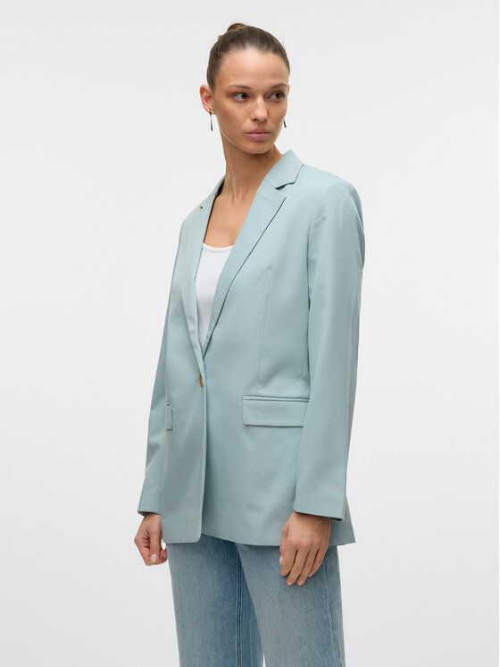 Vero Moda Švarkas · Žalia · Slim Fit