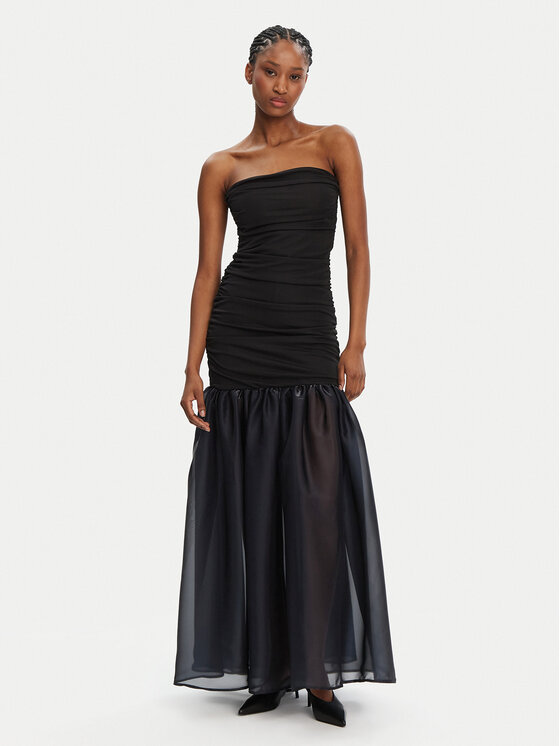 STAUD Vakarinė suknelė · Juoda · Maksi