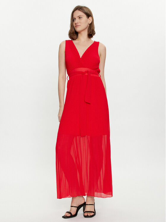 Dixie Vakarinė suknelė · Raudona · Maksi