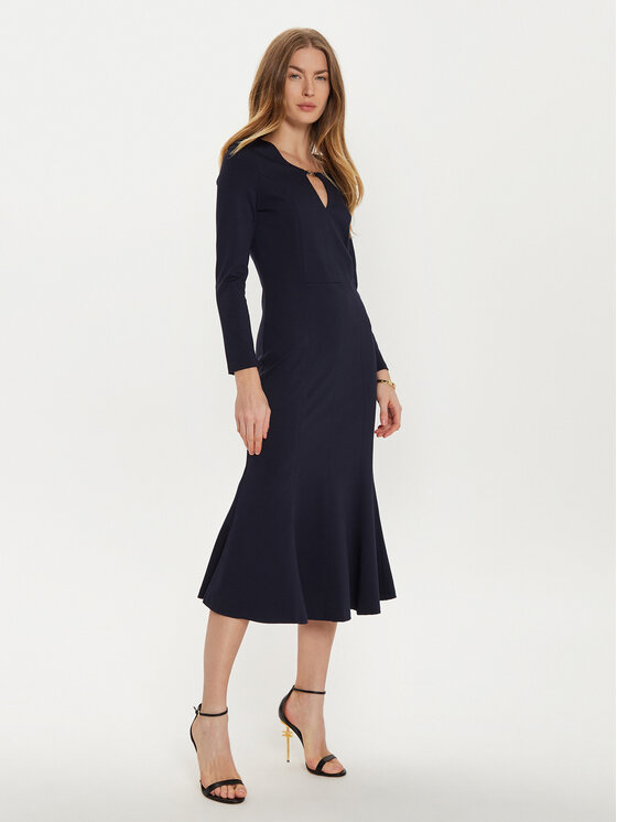 Rinascimento Kokteilinė suknelė · Tamsiai mėlyna · Midi