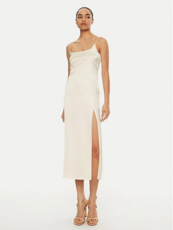 JACQUEMUS Kokteilinė suknelė · Écru · Midi