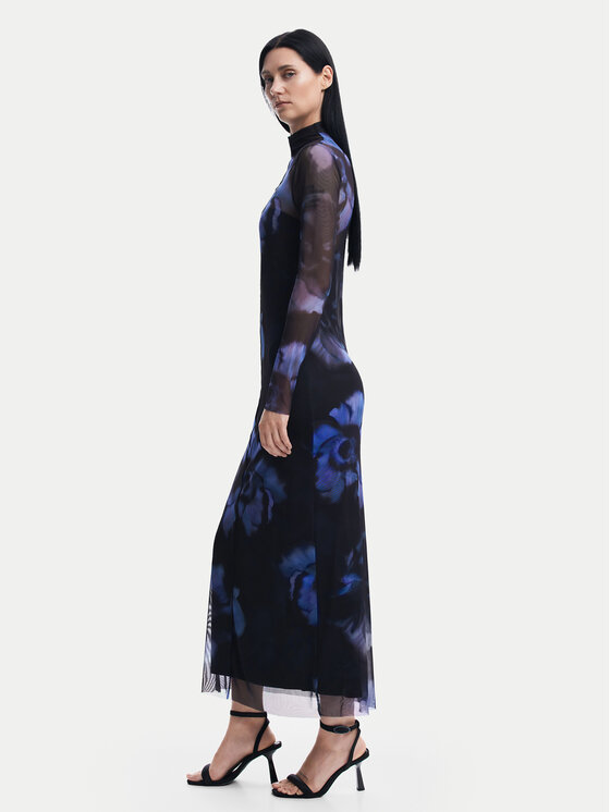 Desigual Kasdieninė suknelė · Mėlyna · Maksi