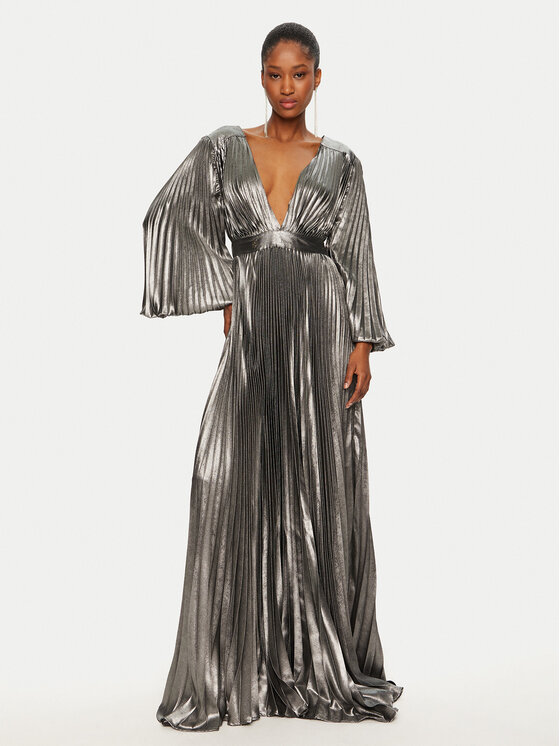 Babylon Vakarinė suknelė · Sidabrinė · Maksi