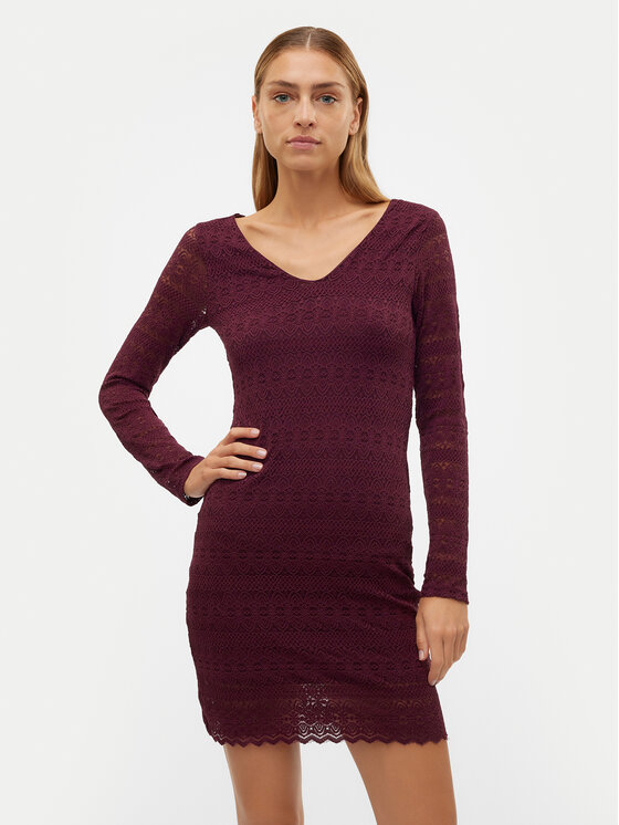 Vero Moda Kokteilinė suknelė · Vyšninė · Mini