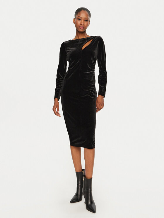 Armani Exchange Kokteilinė suknelė · Juoda · Midi