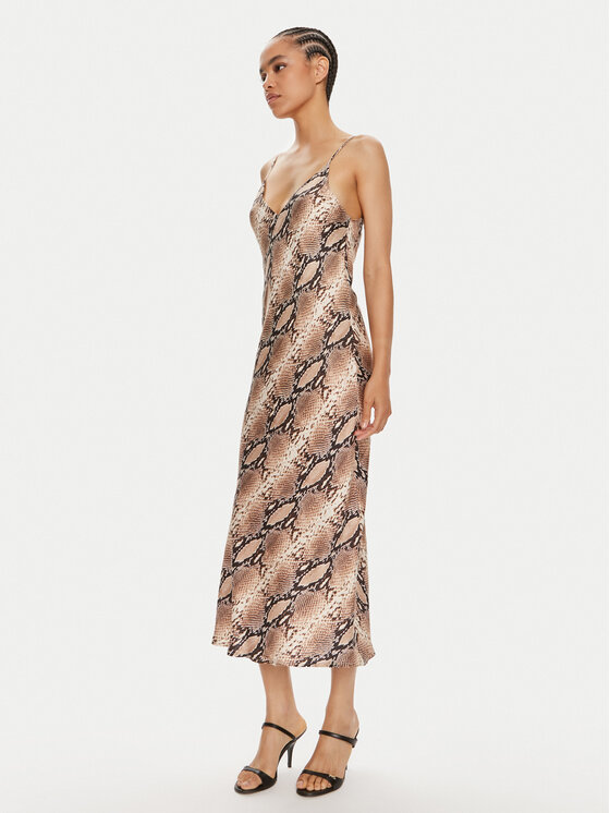 ViCOLO Kasdieninė suknelė · Ruda · Maksi