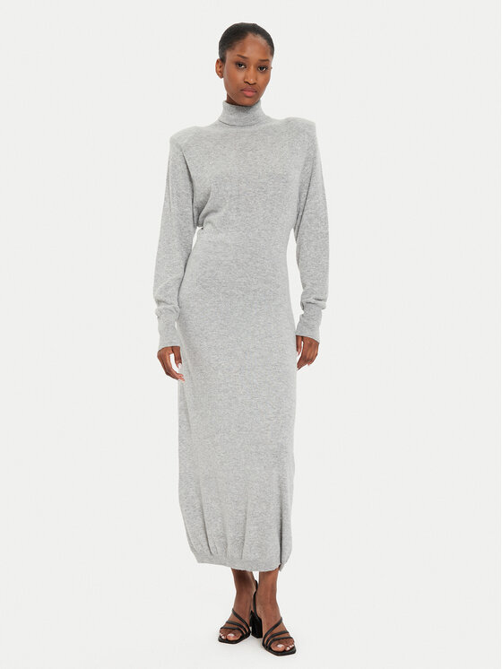 Kontatto Trikotažinė suknelė · Pilka · Midi