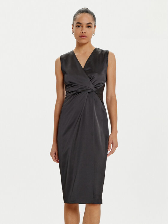 ACCESS FASHION Kokteilinė suknelė · Juoda · Midi