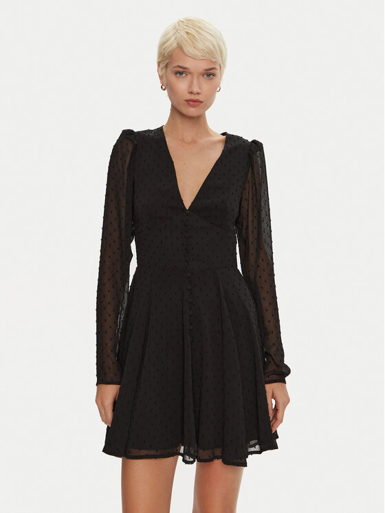 ROTATE Kokteilinė suknelė · Juoda · Mini