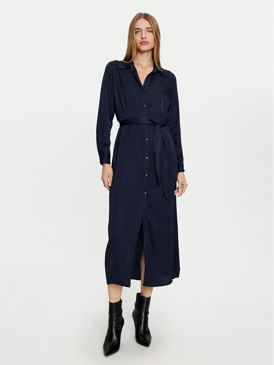 Haveone Marškinių tipo suknelė · Tamsiai mėlyna · Midi