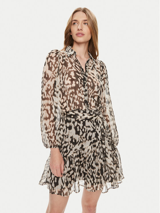 Kodas SUN15 Morgan Vasarinė suknelė · Smėlio · Mini