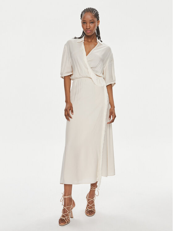 PINKO Kasdieninė suknelė · Smėlio · Midi