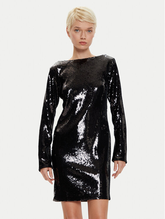 BOSS Kokteilinė suknelė · Juoda · Mini