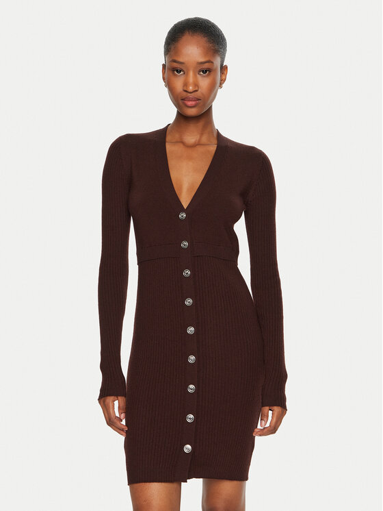 PINKO Trikotažinė suknelė · Ruda · Mini