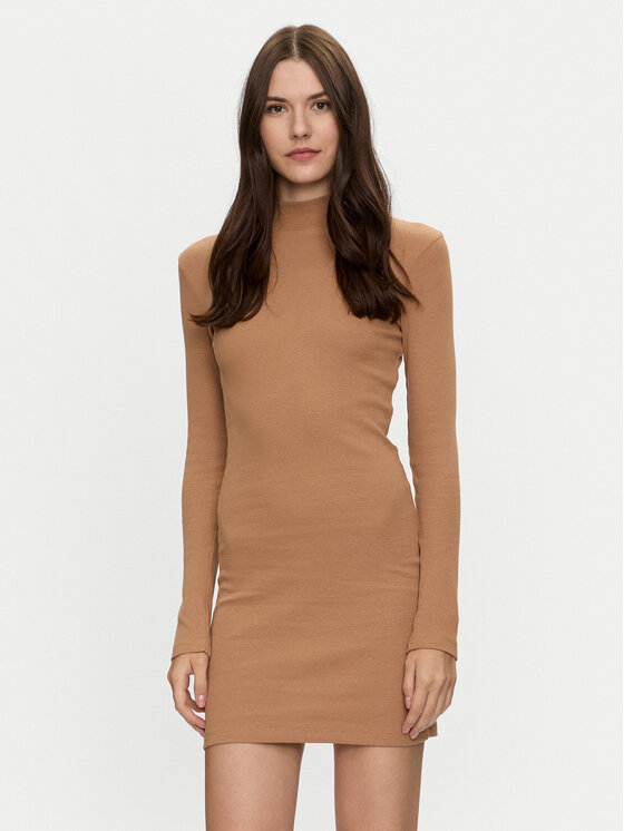 Brave Soul Trikotažinė suknelė · Smėlio · Mini