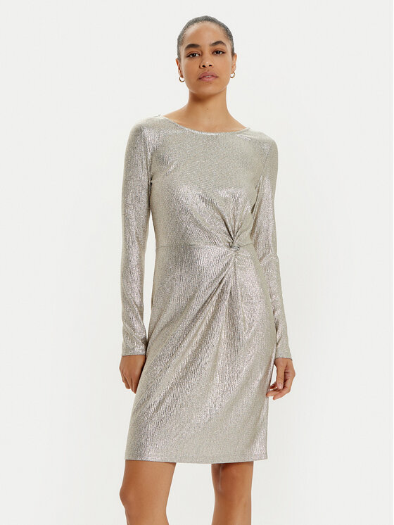 OUI Kokteilinė suknelė · Auksinė · Mini