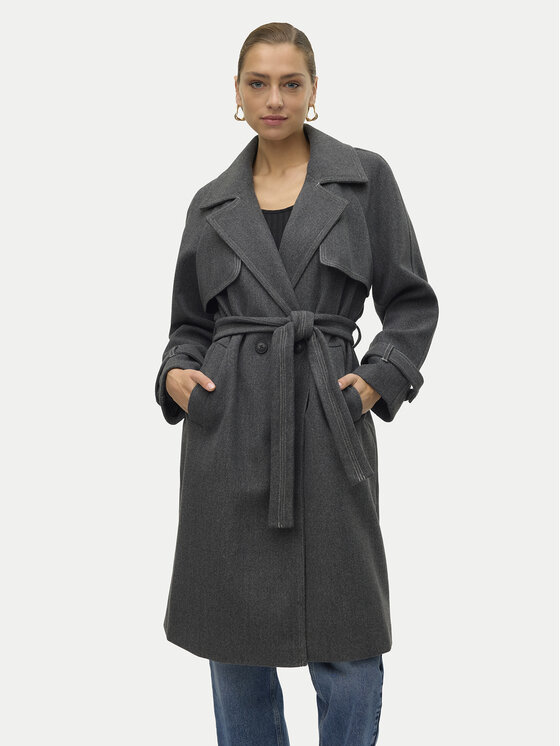 Vero Moda Demisezoninis paltas · Pilka