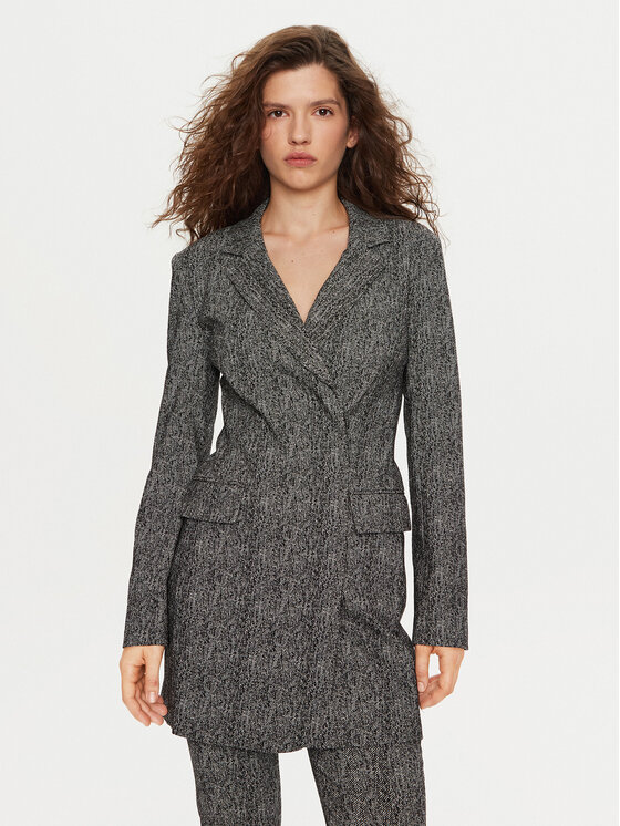 STAUD Trikotažinė suknelė · Pilka · Mini