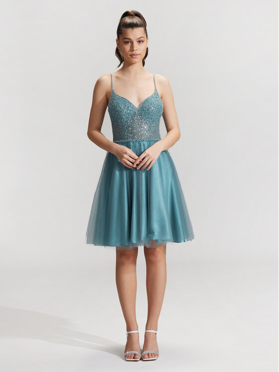 Hey Kyla Kokteilinė suknelė · Mėlyna · Mini