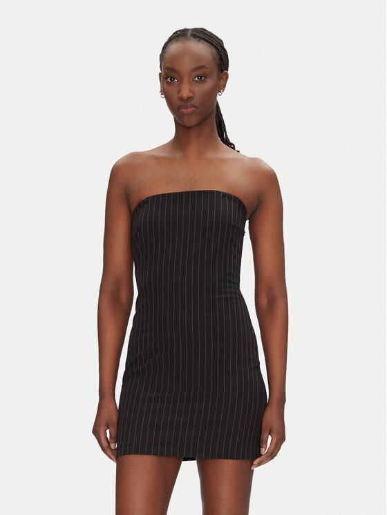 Patrizia Pepe Kokteilinė suknelė · Juoda · Mini