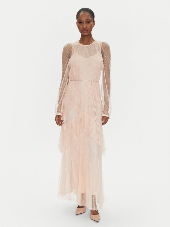 Kodas SUN15 TWINSET Vasarinė suknelė · Rožinė · Maksi