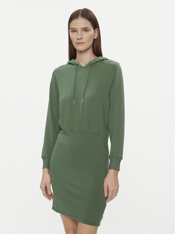 DKNY Sport Trikotažinė suknelė · Žalia · Mini
