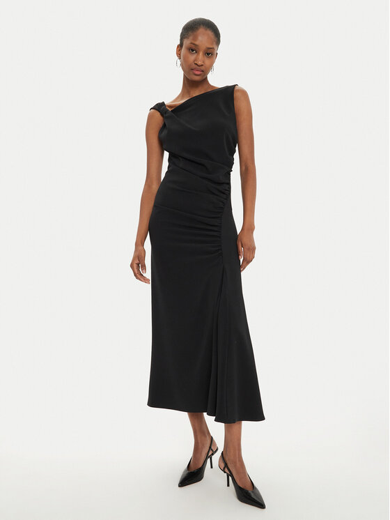 Imperial Kokteilinė suknelė · Juoda · Midi