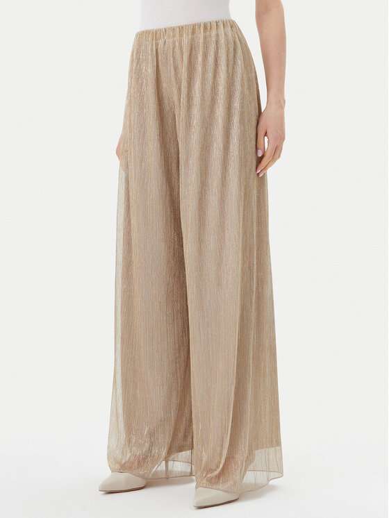 MAX&Co. Medžiaginės kelnės · Auksinė · Regular Fit