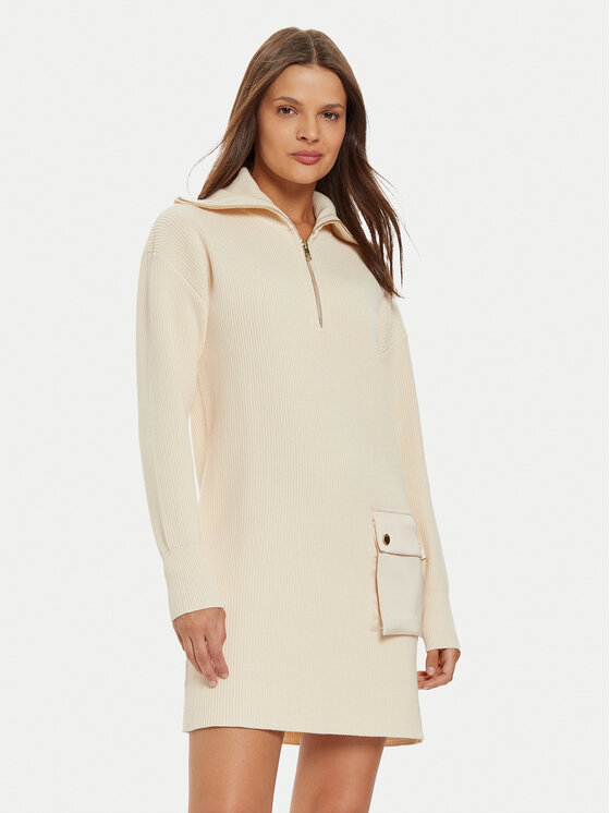 Liu Jo Trikotažinė suknelė · Smėlio · Mini