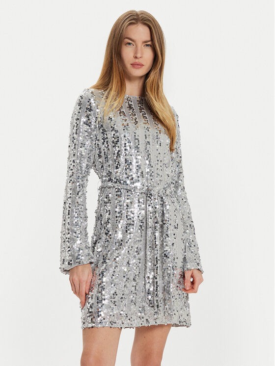 Vero Moda Kokteilinė suknelė · Sidabrinė · Mini
