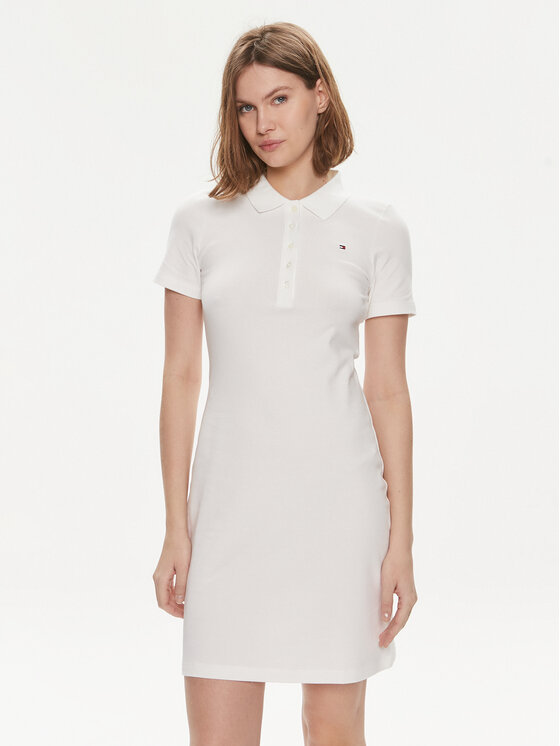 Tommy Hilfiger Kasdieninė suknelė · Écru · Mini