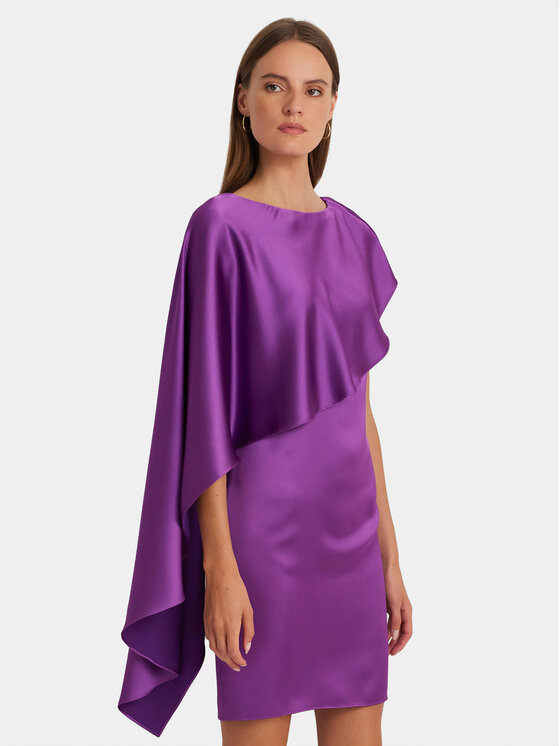 LAUREN RALPH LAUREN Kokteilinė suknelė · Violetinė · Mini
