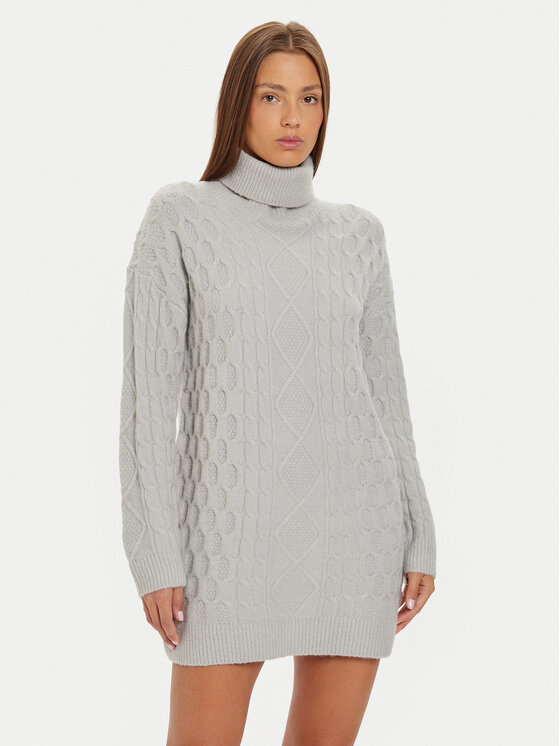 Brave Soul Trikotažinė suknelė · Pilka · Mini