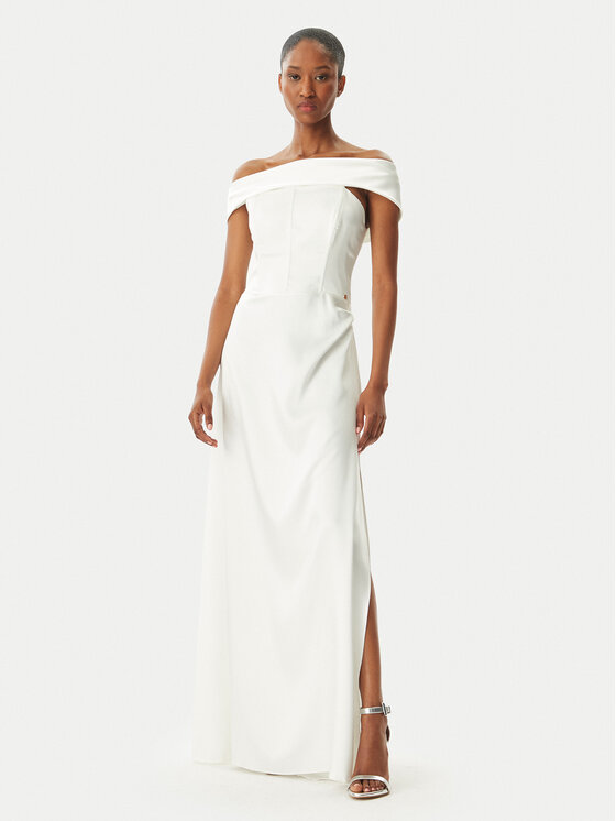 Rinascimento Vakarinė suknelė · Balta · Maksi