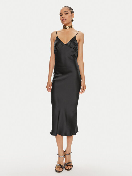 Kodas SUN15 Liu Jo Kokteilinė suknelė · Juoda · Midi