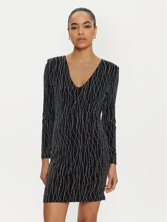 Vila Kokteilinė suknelė · Juoda · Mini