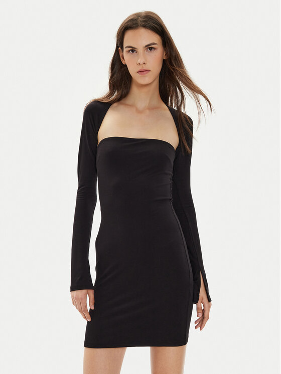 Gina Tricot Kasdieninė suknelė · Juoda · Mini