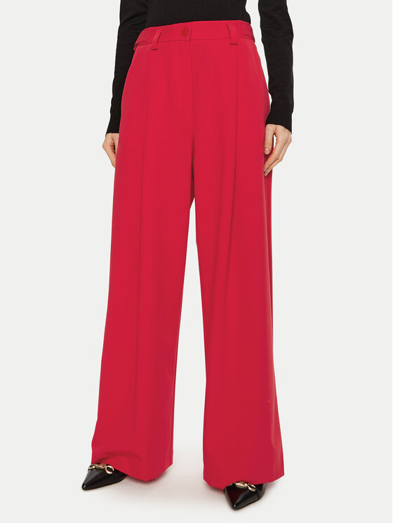Imperial Palazzo kelnės · Raudona · Regular Fit