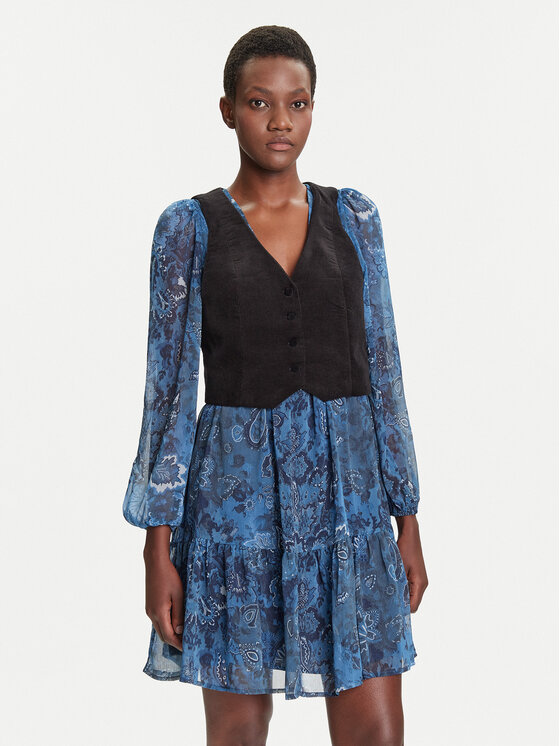 Desigual Kasdieninė suknelė · Mėlyna · Mini